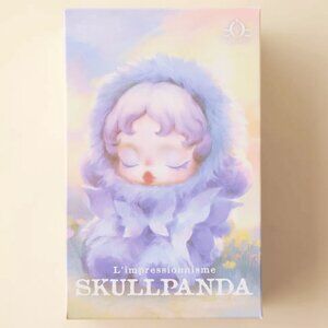 Popmart θSKULLPANDA L'impressionnisme Series Plush Pendant - Sealed Mystery Box